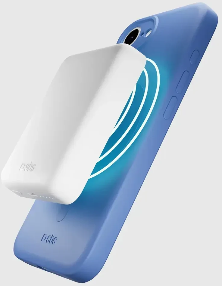 SBS Instinct Mag dėklas, skirtas iPhone 16e / 17e, suderinamas su MagSafe - Mėlyna
