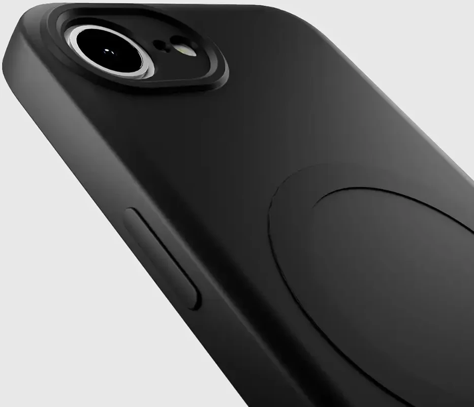 SBS Instinct Mag dėklas iPhone 16e / 17e, suderinamas su MagSafe - Juodas