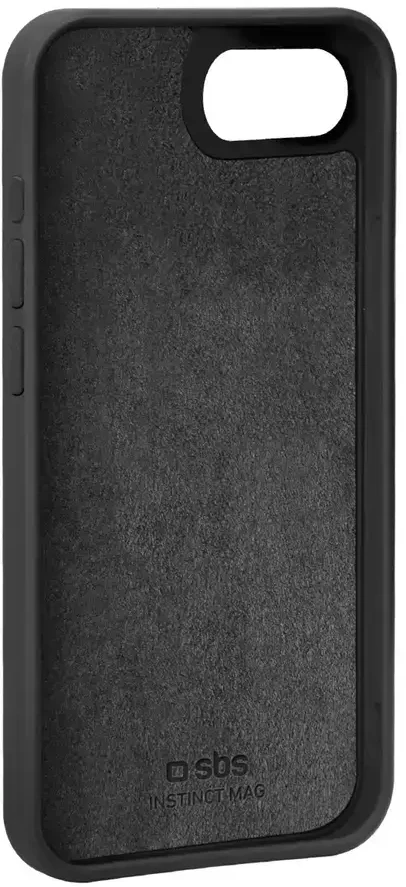 SBS Instinct Mag dėklas iPhone 16e / 17e, suderinamas su MagSafe - Juodas