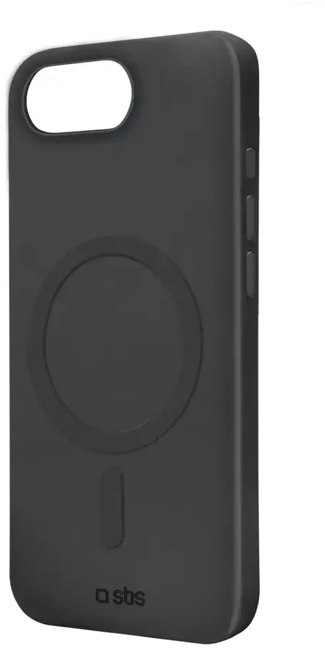 SBS Instinct Mag dėklas iPhone 16e / 17e, suderinamas su MagSafe - Juodas