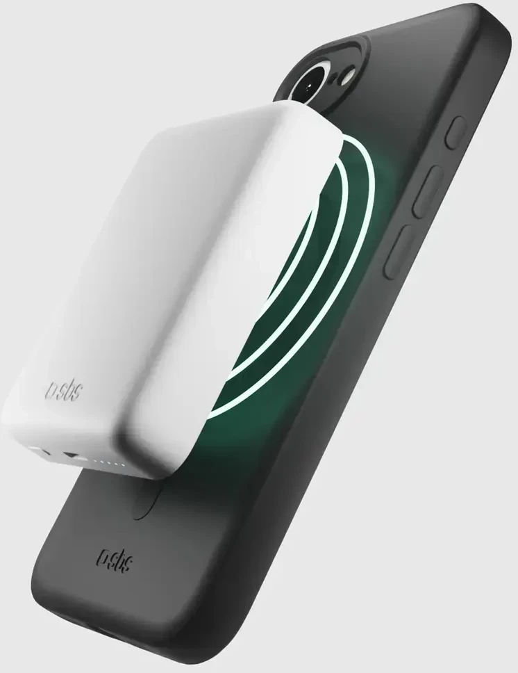 SBS Instinct Mag dėklas iPhone 16e / 17e, suderinamas su MagSafe - Juodas