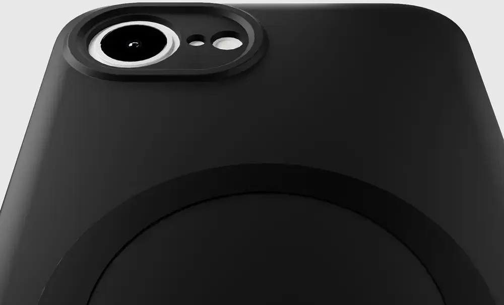 SBS Instinct Mag dėklas iPhone 16e / 17e, suderinamas su MagSafe - Juodas