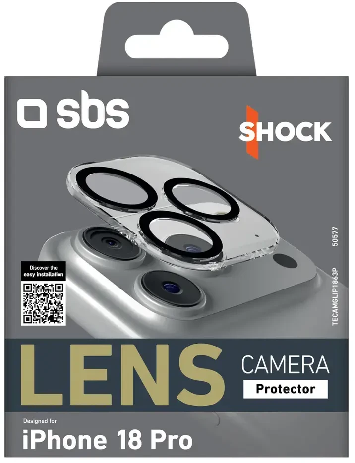 SBS Lens Camera Protector for iPhone 18 Pro