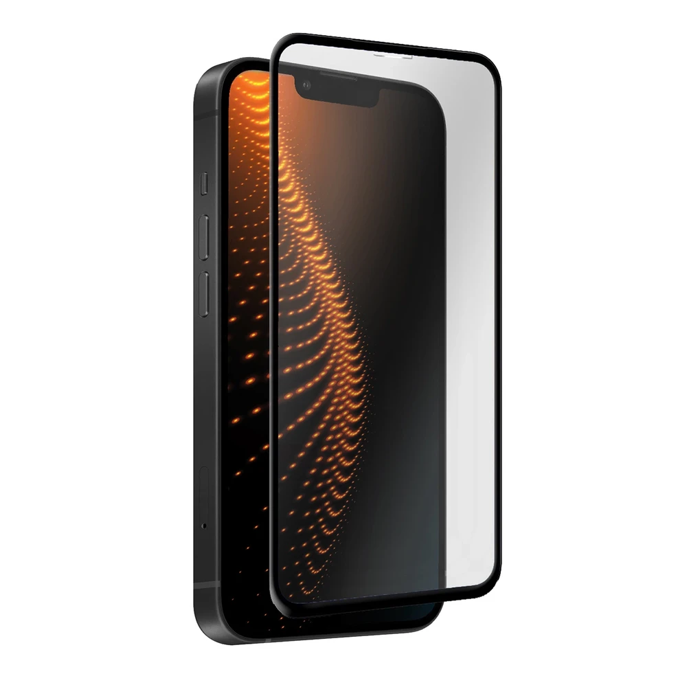 Apsauginis grūdintas stiklas SBS Apsauginis stiklas D30 su rėmeliu Apple iPhone 13 / 13 Pro / 14
