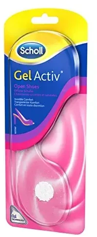 Scholl Insoles for open shoes GelActiv Open Shoes 1 pair