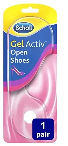 Scholl Insoles for open shoes GelActiv Open Shoes 1 pair