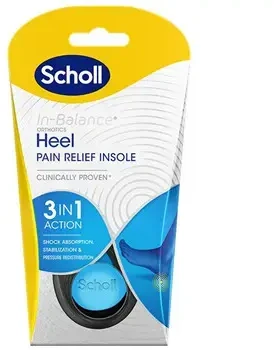 „Scholl In-Balance Heel“ ortopediniai vidpadžiai (skausmą malšinantys vidpadžiai) 1 pora