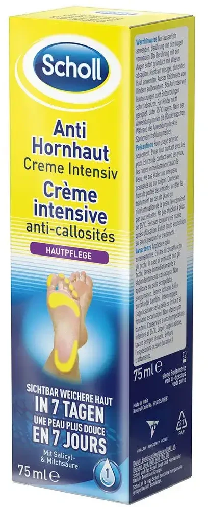 Scholl Kremas kietai pėdų odai minkštinti (Softening Kreminis) 75 ml