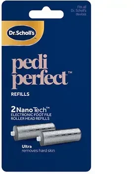 „Scholl Pedi Perfect Nanotech“ keičiamos galvutės, 2 vnt.