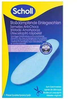 Scholl Batų įdėklai Amortizatorių slopinantys vidpadžiai 1 pora