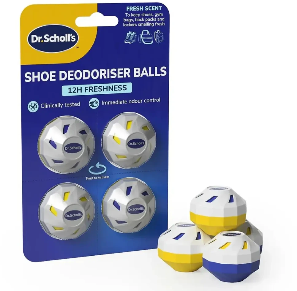 Scholl Batų Deo Balls 4 vnt
