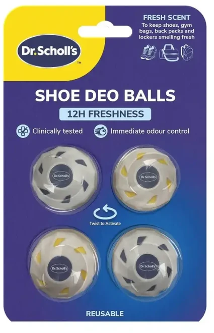 Scholl Batų Deo Balls 4 vnt