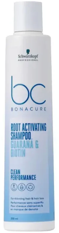 Schwarzkopf Professional BC Bonacure Root Activating Šampūnas šaknis aktyvinantis šampūnas silpniems ir slenkantiems plaukams, 250 ml