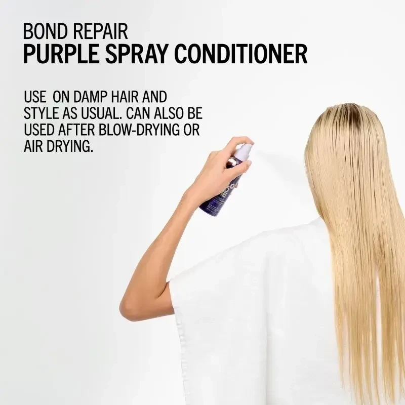 Schwarzkopf Professional BlondMe Bond Repair Violetinė Purškiklis Conditioner purškiamas kondicionierius šviesiems plaukams, 150 ml