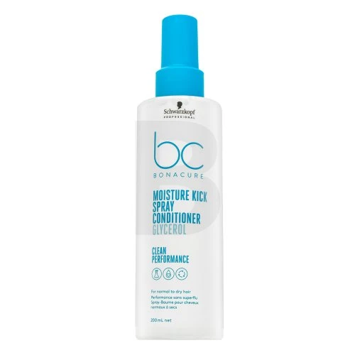 Drėkinamasis purškiklis Schwarzkopf Professional Bonacure Moisture Kick Purškiklis Conditioner Glycerol 200ml