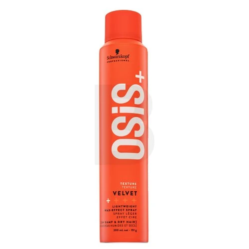 Vaško efektą suteikiantis plaukų purškiklis Schwarzkopf Professional OSIS+ Velvet (1) 200 ml