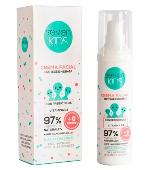 "Schwarzkopf Seven Kids Cr Facial 50" veido kremas vaikam su Prebiotikas ir B3