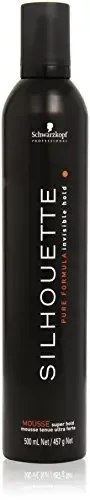 Putos plaukams labai stiprios fiksacijos Schwarzkopf Silhouette Super Hold Mousse 500ml