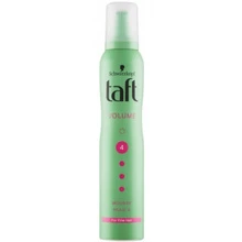 Schwarzkopf Taft True Volume Hair Mousse moterims, 200 ml