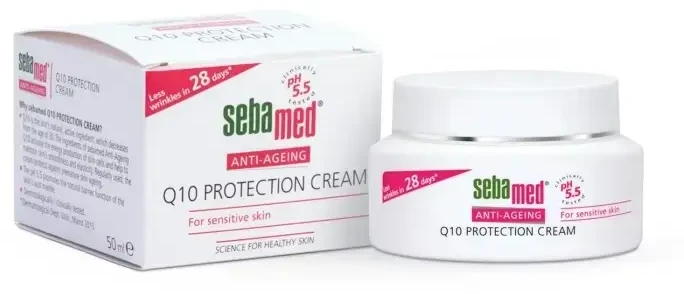 SebaMed Anti-Aging Q10 Protection Day Kreminis