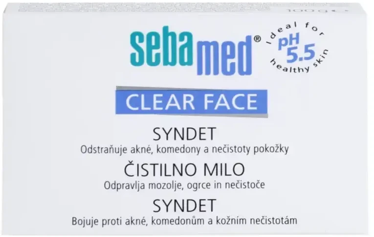 Sebamed Clear Face Cleansing Bar 100g