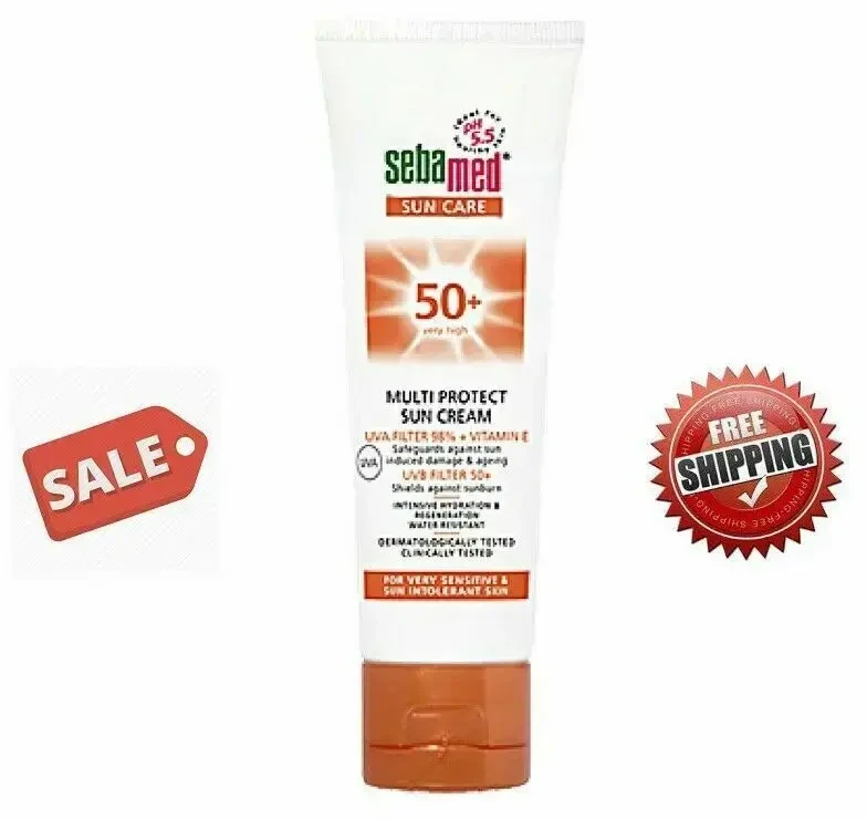 Sebamed Apsauginis kremas nuo saulės OF 50+ (daugiafunkcis apsauginis kremas nuo saulės) 75 ml