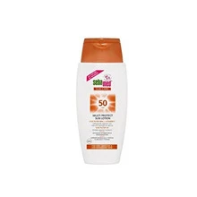 SebaMed įdegio losjonas su SPF 50 nuo saulės (daugiafunkcis apsauginis losjonas nuo saulės), 150 ml, unisex