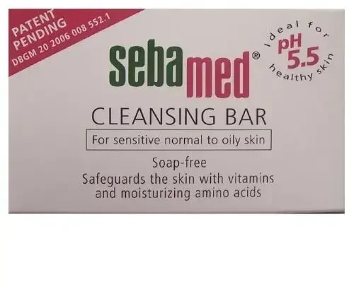 SebaMed jautrios odos valymo baras valomasis muilas