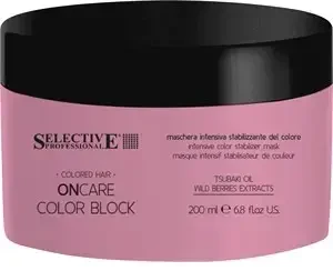 Selective Professional Kaukė dažytiems plaukams Selective On Care Color Block Mask 200ml