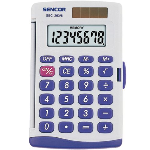 Sencor kišeninis skaičiuotuvas (SEC 263/8)