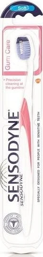 SENSODYNE dantų šepetėlis jautrumui ir dantenoms, minkštas, 1 vnt.
