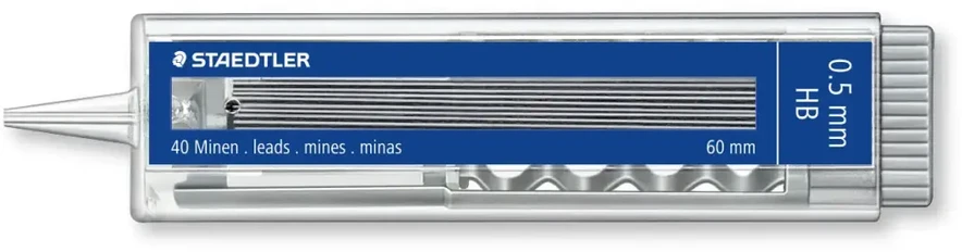 Grafitai automatiniams pieštukams STAEDTLER 255