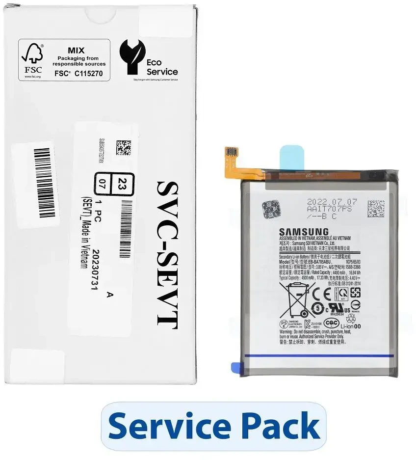 „Service Pack Bateria EB-BA705ABU“ arba „Samsung A70 A705 GH82-19746A“