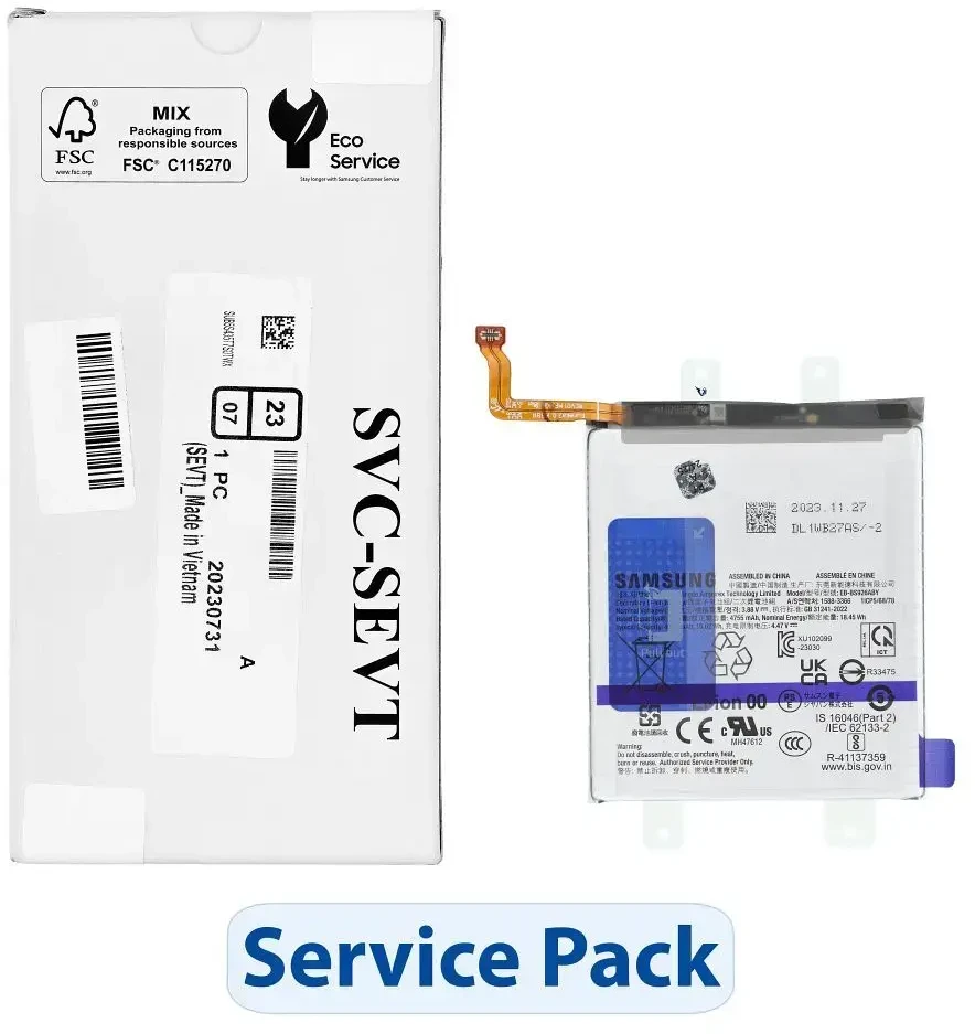 „Service Pack Bateria EB-BS926ABY“ arba „Samsung S24 Plus S926B GH82-33334A“