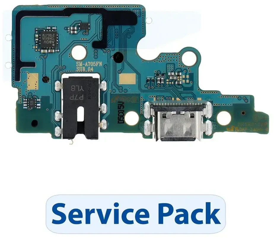 „ServicePack“ USB įkrovimo plokštė SAMSUNG A70 A705F GH96-12468A