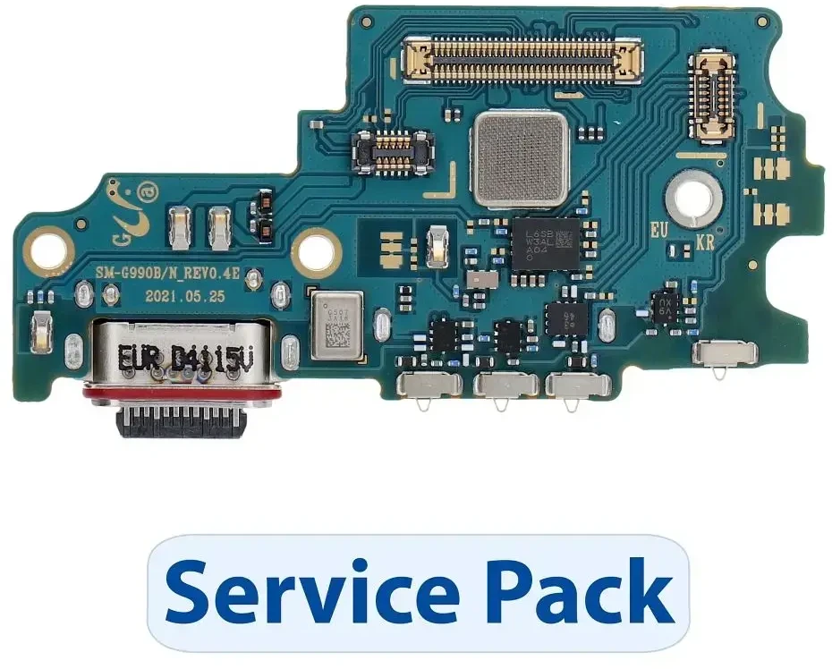 „ServicePack“ USB įkrovimo plokštė SAMSUNG S21 FE G990B GH96-14548A