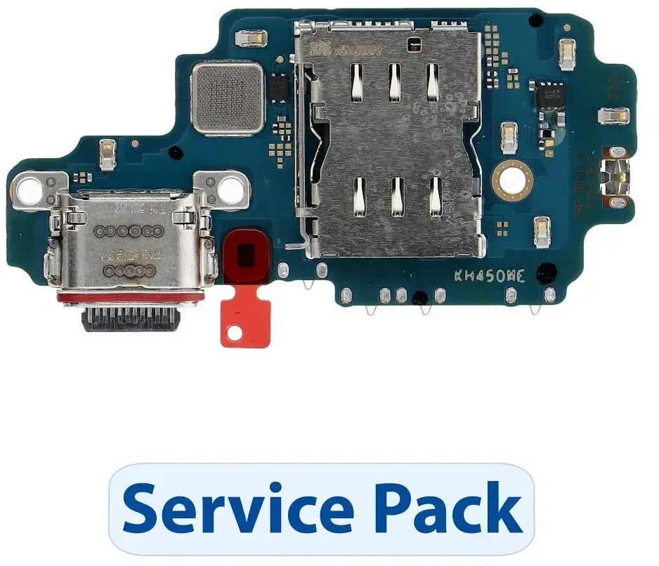 „ServicePack“ USB įkrovimo plokštė SAMSUNG S22 Ultra S908 GH96-14802A