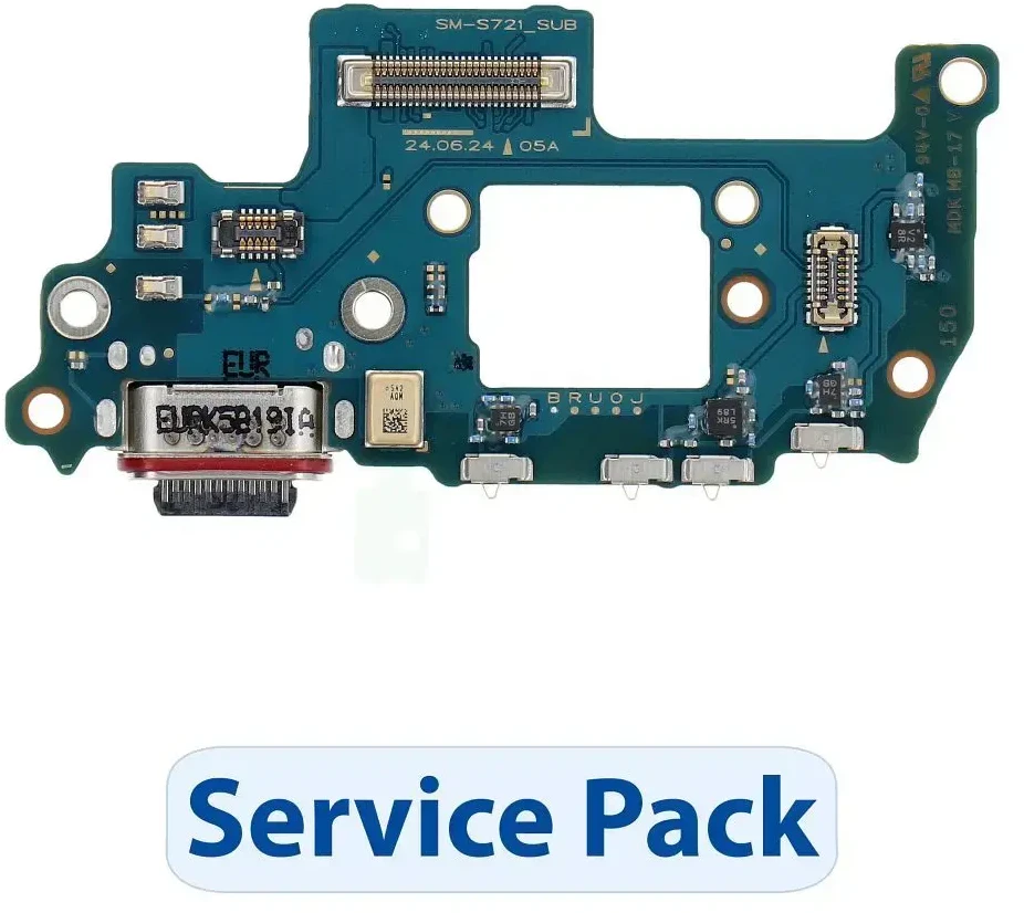 „ServicePack“ USB įkrovimo plokštė SAMSUNG S24 FE S721B GH96-17724A