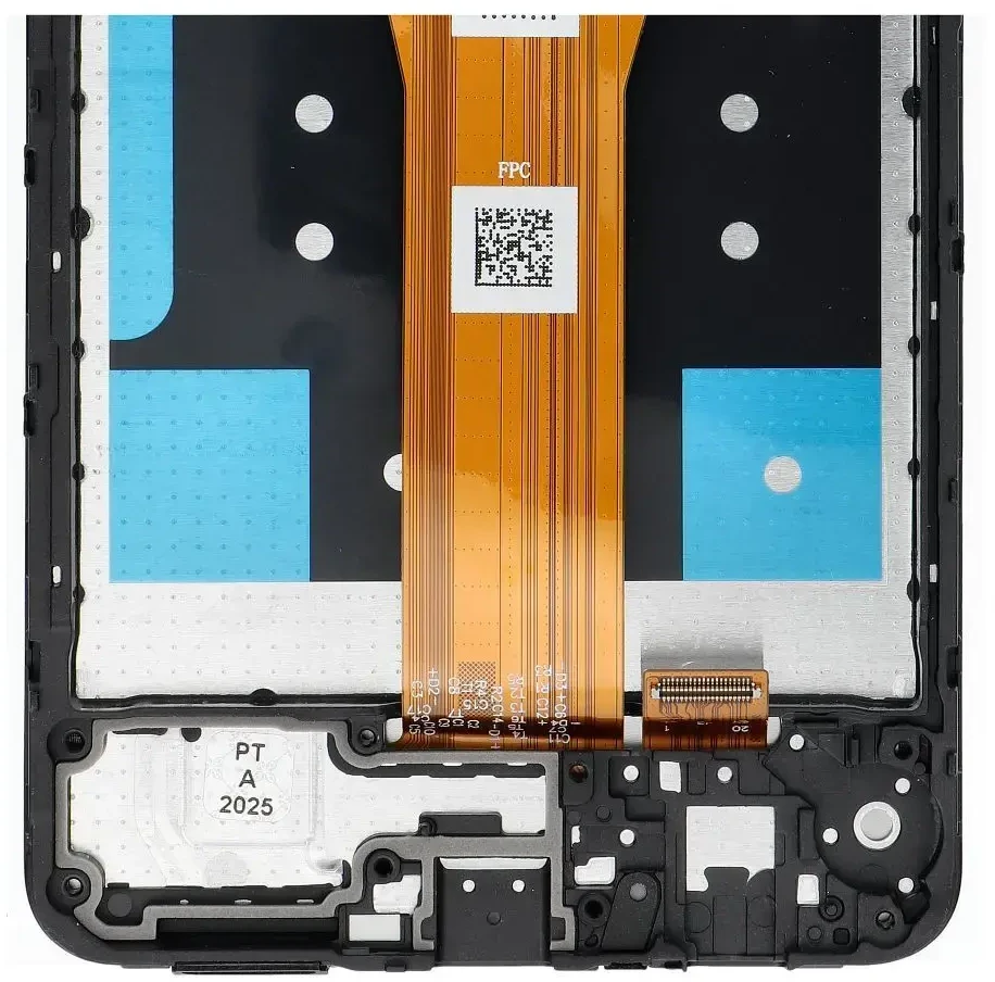 „ServicePack“ LCD ekranas, skirtas SAMSUNG A06 A065 GH81-26440A juodas