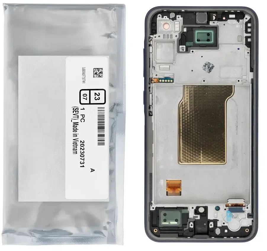 ServicePack LCD Ekranas for SAMSUNG A35 5G A356B GH82-34221A Midnight Mėlyna