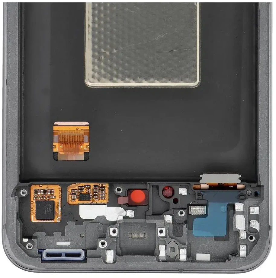 „ServicePack“ LCD ekranas, skirtas „SAMSUNG A56 5G A566B“ grafito spalvos GH82-36829A