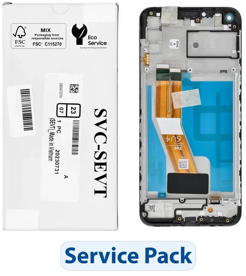„ServicePack“ LCD ekranas, skirtas SAMSUNG M11 M115F GH81-18736A