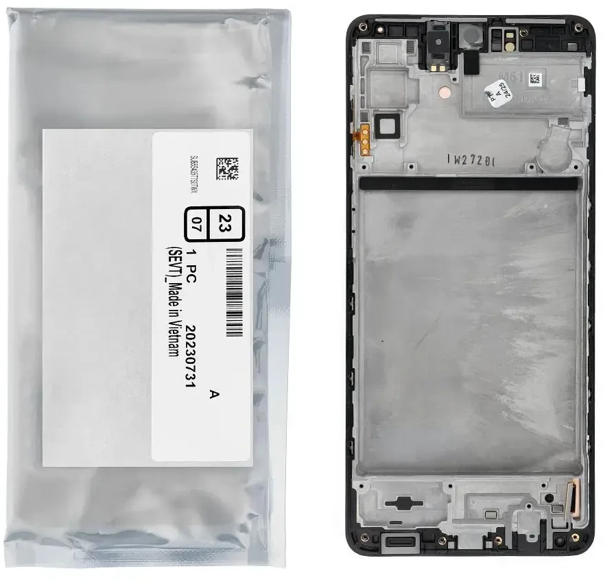 „ServicePack“ LCD ekranas, skirtas SAMSUNG M51 M515F GH82-23568A