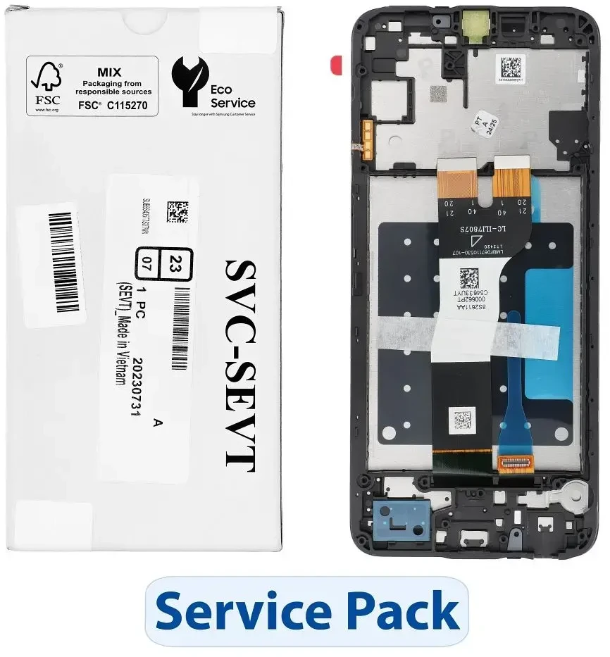„ServicePack“ LCD ekranas SAMSUNG A05s A057F GH81-24364A