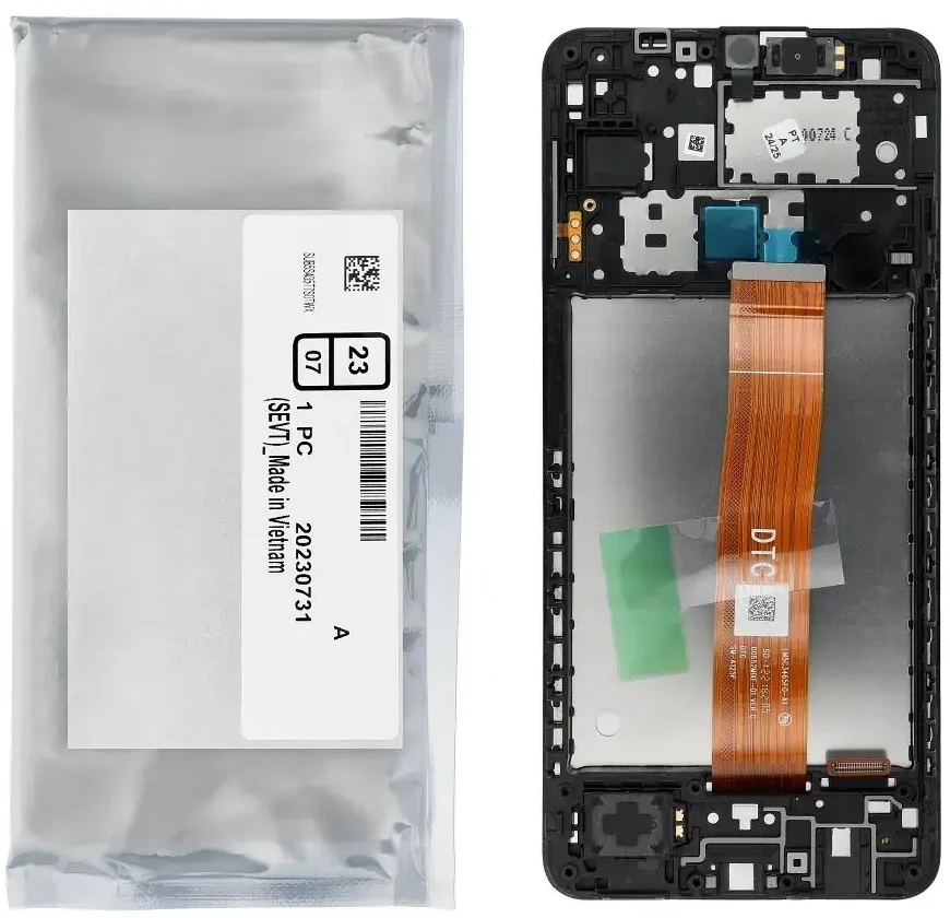 „ServicePack“ LCD ekranas SAMSUNG A12 A125F GH82-24490A