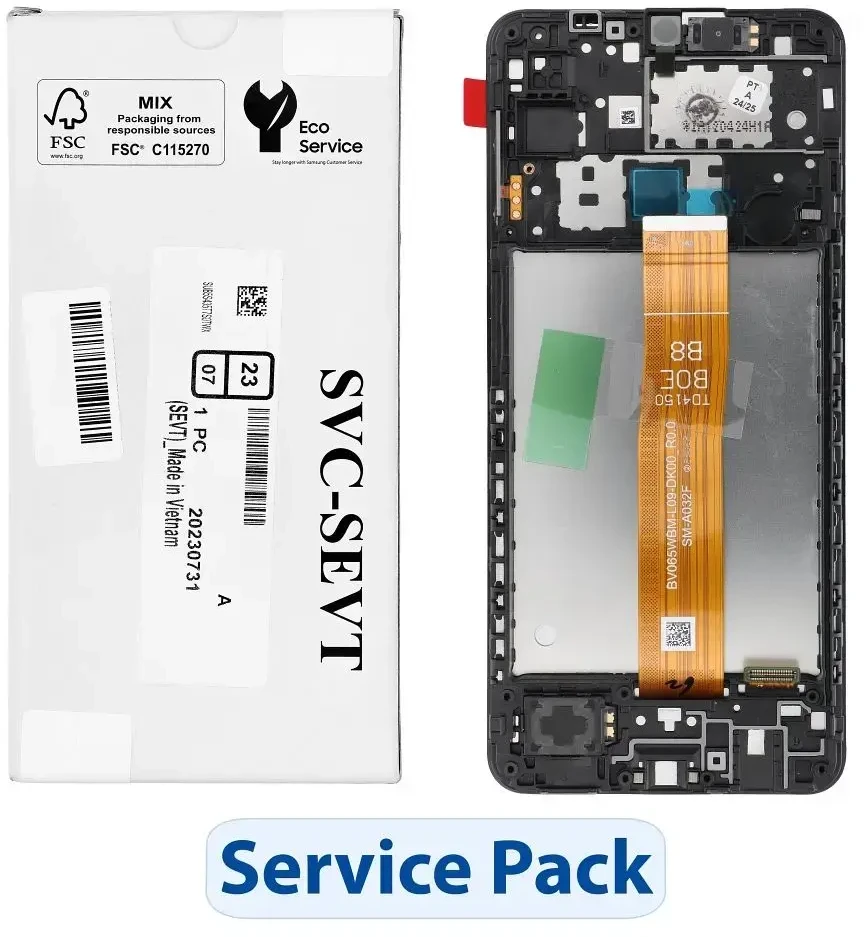 „ServicePack“ LCD ekranas SAMSUNG A12 A127F GH82-26485A