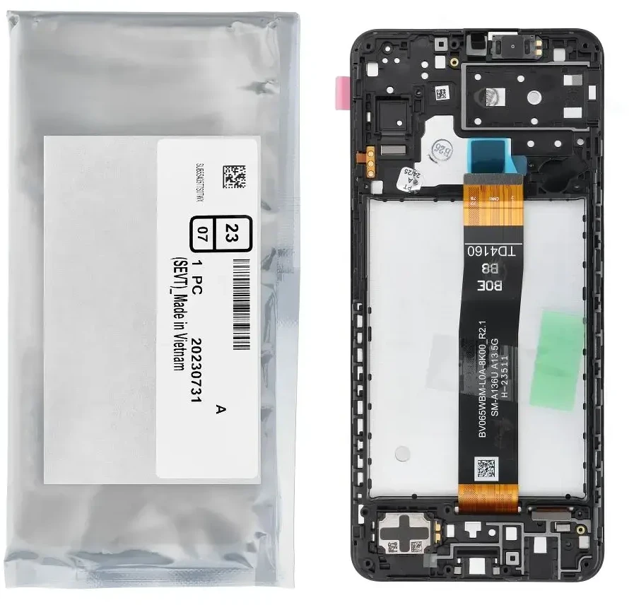 „ServicePack“ LCD ekranas SAMSUNG A13 5G A136B GH82-29077A