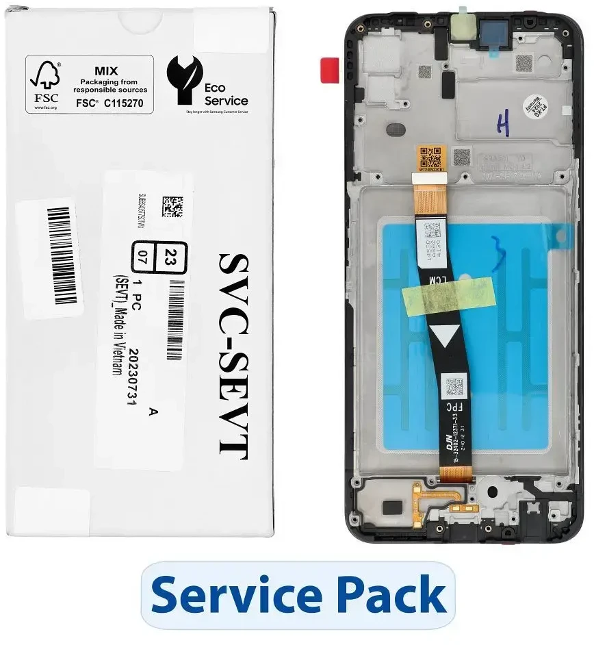 „ServicePack“ LCD ekranas SAMSUNG A22 5G A226B GH81-20694A