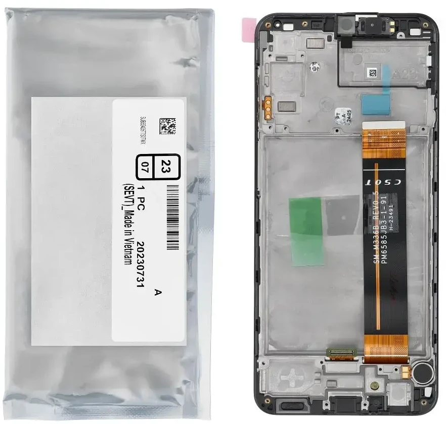 „ServicePack“ LCD ekranas SAMSUNG A23 4G A235F GH82-28563A
