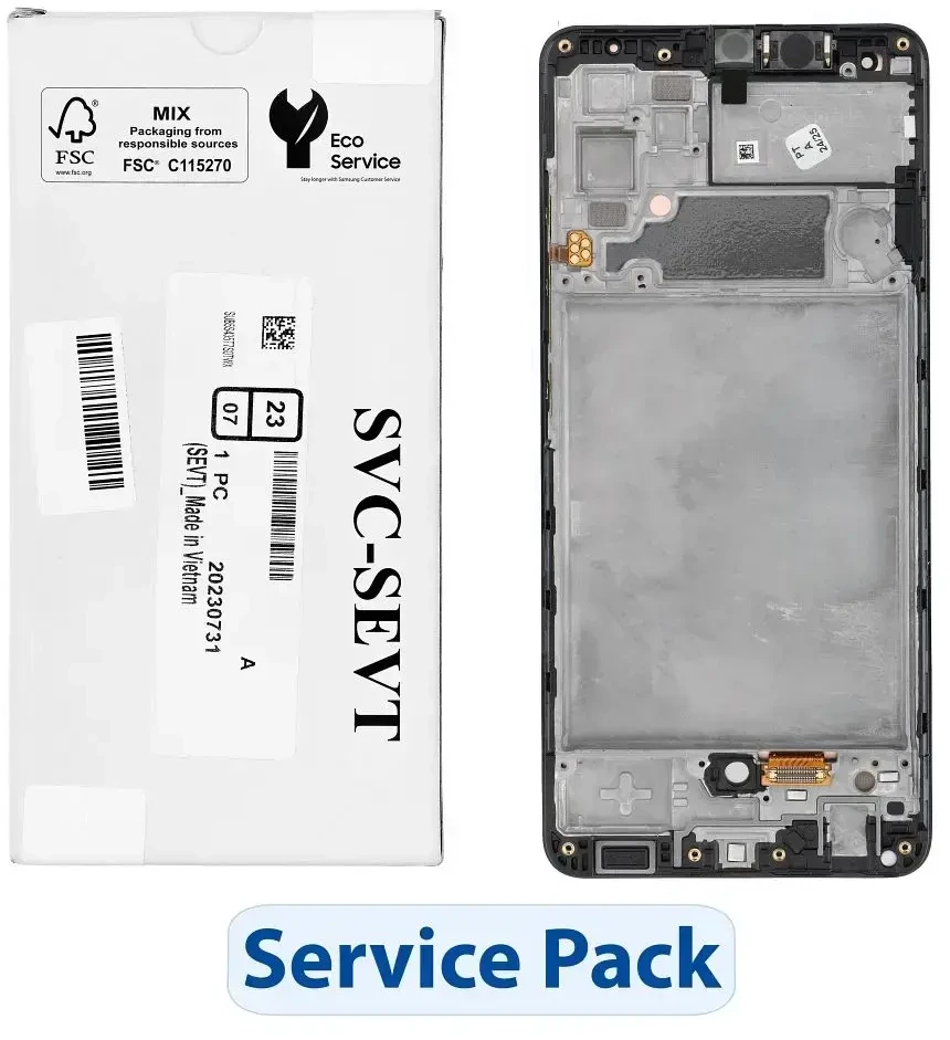 „ServicePack“ LCD ekranas SAMSUNG A32 4G A325F GH82-25579A